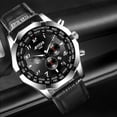 thumbnail image 4 of Montre Multifonction Analogique en Acier Inoxydable pour Homme, 4 of 5
