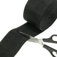 thumbnail image 4 of 2.8" 20FT Protective Hose Sleeve with Snap Fastener, Polyester Fiber Cable Cover Sheath Protection, Black, 4 of 5