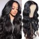 thumbnail image 2 of Yanonmyfd 28 Inch Glueless Wigs Human Hair Pre Plucked Body Wave 5x5 HD Lace Closure Wigs Pre Cut for Black Women 180% Density Easy to Wear Lace Front Wigs Human Hair Natural Color, 2 of 26