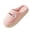 Pink, variant on CHUMUD Women's Cotton Slippers - Cozy Fleece Lined with Non-Slip Sole, Warm Indoor House Shoes