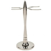 Deluxe "Modern" Stainless Steel Safety Razor and Shaving Brush Stand from Super Safety Razors