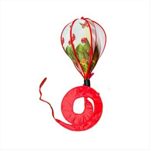 Jardín Globo Aerostático Colgante de Viento Giratorio Decoración Colgante B