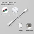 thumbnail image 5 of USB C to 3.5mm Headphone Jack Adapter, USB C to Aux Audio Dongle Nylon Cable for iPhone 15 Pro/15 Plus/15 Pro Max,iPad,MacBook, for Samsung Galaxy S24 S23 S22, and More Type C Devices (2 Pack), 5 of 7