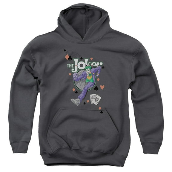 Batman - Always A Joker - Youth Hooded Sweatshirt - Small