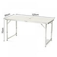 thumbnail image 2 of MesaSe Tulle Table Skirt Extra Long Sheer Table Cloth for Wedding Birthday Party Table Decoration, 2 of 3