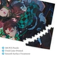 thumbnail image 4 of Demon Slayer Jigsaw Puzzle 500 Pieces Wooden Puzzle Home Decor Birthday Party Gift, 4 of 9