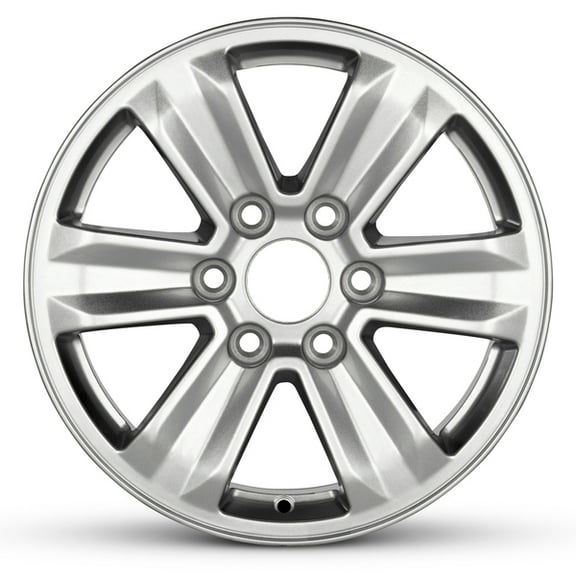 Part Synergy Replacement for 17x7.5 inch Wheel for Ford F-150 (15-20) Silver Painted Alloy Rim