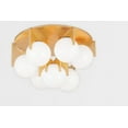 thumbnail image 3 of Corbett Eiko 7 Light Flush Mount - Vintage Gold Leaf - 334-07-VGL, 3 of 3