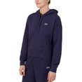 thumbnail image 2 of Fila Marina Women's Cropped Fleece Drawstring Pullover Hoodie, 2 of 4