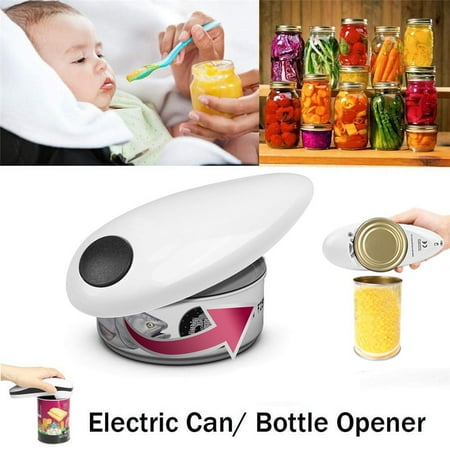 

KUNPENG Home Electric Automatic Cordless Hands Can Jar Tin Opener Open Tool
