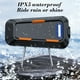 thumbnail image 5 of Motorcycle Helmet Bluetooth Earphones | Wireless Intercom Headset | Noise Reduction IPX6 Waterproof | Hands-Free Calls | Stereo Sound | Long Battery Life | 1 Set, 5 of 6
