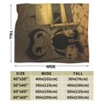 thumbnail image 3 of Bendy And The Ink Machine Blanket, Horror Game Throw Blanket For Bed Sofa Couch, Super Soft Flannel Blanket For Bedroom Livingroom, 40"X30", 3 of 9