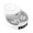 White, variant on True Wireless Earbuds, 10mm Drivers with Big Bass, Bluetooth 5.3, 30H Long Playtime, Water-Resistant, 2 Mics for AI Clear Calls, 22 Preset EQs, Customization via App