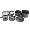 thumbnail image 1 of Portable Camping Cookware Set: Non-Stick Aluminum Pots & Pans for Outdoor, 1 of 10