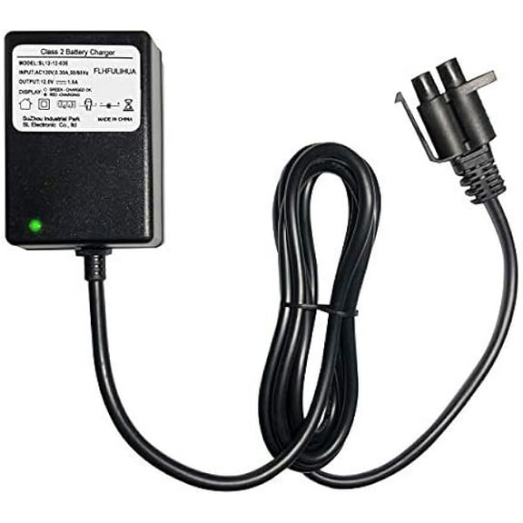12V Battery Charger for Ride On Power Supply Adapter for Yamaha Raptor 700R, Toyota FJ Cruiser, MegaTredz, Motion Trendz 12 Volt Electric Wheels Cars, UL Listed