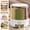 Bucket Type Rice Bucket-Large, variant on 360° Rotating 6-Grid Large Capacity Dry Food Dispenser, Multifunctional Cereal Rice Bean Coffee Storage Container, Moisture-Proof for Kitchen & Cafe