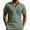 Light Gray, variant on WTOBBY Men's Linen Short Sleeve Shirt Lightweight and Breathable, Casual Summer Beach Shirt, Solid Color Top for Golf, Vacation, and Relaxed Outdoor Wear,Army Green L
