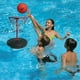 thumbnail image 2 of Floating Pool Basketball Hoop - Swimming Pool Basketball Hoop Poolside Set With 1, 2 of 4