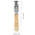 thumbnail image 5 of Raindrops 2pcs Hive Frame Scraper Tool Stainless Steel Beehive Cleaning Scraper Beekeeping Tool, 5 of 8