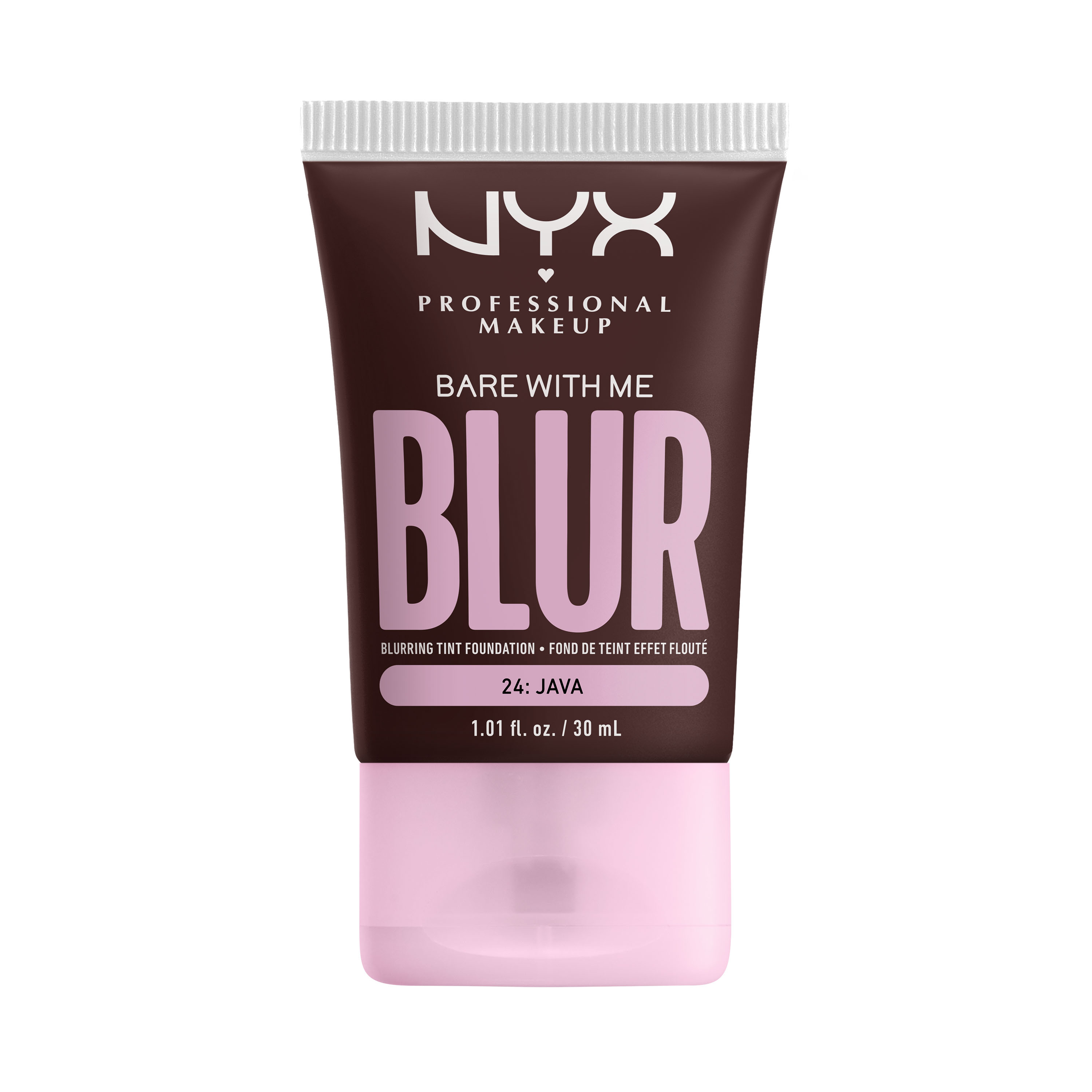 NYX Professional Makeup Bare with Me Blur Skin Tint Foundation, Medium Coverage, Java