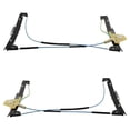 thumbnail image 4 of New Front Left and Front Right Window Regulator Compatible With Mini Cooper Base 4 Cyl 1.6L 2005 Hatchback, Production Date Up To May 31 2002-2005 MC1350100 MC1351100, 4 of 6