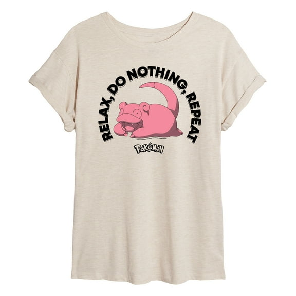 Pokémon - No Thoughts - Women's Oversized T-Shirt