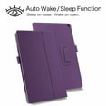 thumbnail image 3 of EpicGadget Case for Amazon Fire HD 10 Tablet (11th Generation, 2021 Released) With Auto Wake/Sleep PU Leather Folding Stand Cover + 2PCS Fire HD 10 inch Tempered Glass Screen Protectors (Purple), 3 of 6
