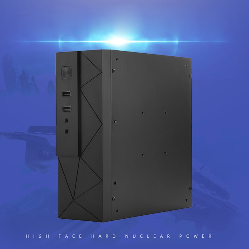 Zeiwohndc JX01 SECC Mini ITX HTPC Chassis Game Computer for Case Box Desktop PC Enclosure
