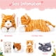 thumbnail image 2 of Peluche Skylety Cat con bebés en el vientre, 5 unidades, 2 of 7