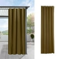thumbnail image 2 of DOLITY Rideaux d'Extérieur pour Jardin Patio Ballon de Pavillon Plage 134x210cm - Café,, 2 of 9