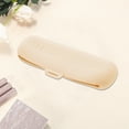thumbnail image 3 of Unique Bargains 1 Pc Portable Side Buckle Makeup Bag for Travel Khaki Silicone, 3 of 4