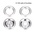 thumbnail image 2 of Snaps Buttons Pliers Set Snap Fasteners Kit Tool Sewing Buttons Press Studs Snap ,Easy to Install, 2 of 6