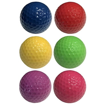Infusion Miniature Golf Balls, Multicolor, 6 Pack