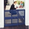 Toddleroo by North States 26"-42" Supergate Classic Baby Safety Gate, Color Navy, Plastic Material, Ages 0+