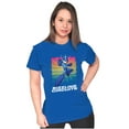 thumbnail image 3 of Video Game Mega Man Sizzling Circuts Women's T Shirt Ladies Tee Brisco Brands S, 3 of 5