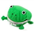 thumbnail image 1 of Cartoon Frog Coin Purse Wallet Anime Manga Shape Fluff Clutch Cosplay Green, 1 of 4