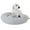 Gray, variant on ZENSTYLE 30" Small Breed Dog Bed Round Shape Donut Cuddler Washable Dogs Cats Cushion Buff
