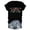 Black, variant on Womens Inspirational Slogan T-Shirt Crewneck Short Sleeve Retro Letter Printed Casual Daily Streetwear Slouchy Pullover Fashion Tee