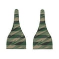 thumbnail image 2 of Sikiie Jungle Green Camo USA Flag Baby Newborn Hats, Infant Knotted Baby Hat, Beanie Top Knot Caps for Baby Boys Girls, 2 of 5