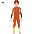 thumbnail image 4 of Sonducket DIVE SAIL Neopreno Niños Traje de buceo Cuello 2.5mm UPF 50 Mantener caliente Deportes acuáticos Snorkeling Playa Jugar Traje Deportes acuáticos Naranja METRO, 4 of 6