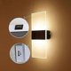 thumbnail image 3 of Aplique de pared para interiores con interruptor, funciona con pilas, lámpara de pared LED recargable por USB, luz nocturna para habitación infantil con control táctil., 3 of 5