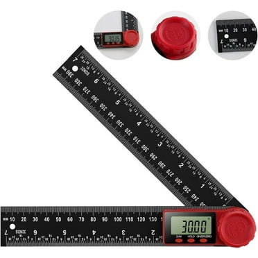 Digital Angle Finder Protractor 2 In 1 Angle Finder Ruler With 8 In For DIY Tool