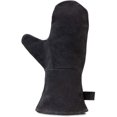 thumbnail image 1 of Guante para chimenea con aislamiento térmico, Guante de cuero para horno, Guante protector ignífugo, Guante para barbacoa, Guante de cuero resistente al calor, Negro, 1 of 8