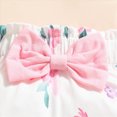 thumbnail image 5 of TOWED22 3PCS Infant Baby Girls Clothes Set Ruffle Long Sleeve Rompers + Pants + Headband Sets for Kids,0-3 M, 5 of 9