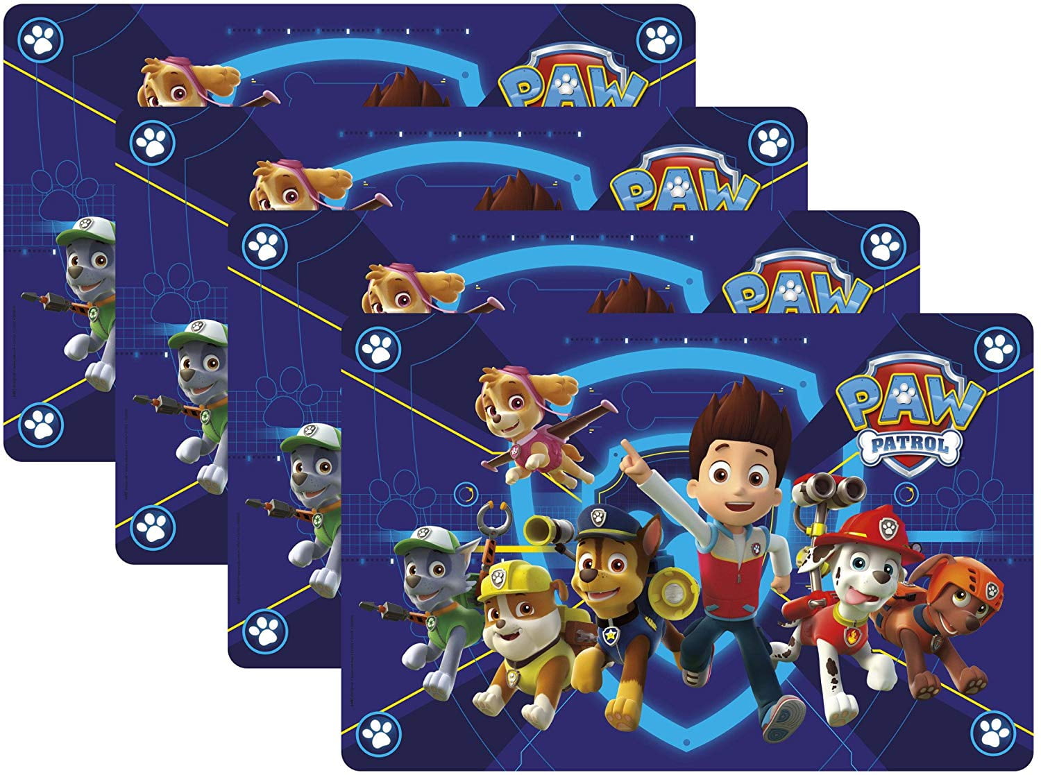 paw patrol placemat