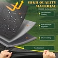 thumbnail image 4 of AYAMAYA Riding Lawn Mower Cover, Heavy Duty 420D Oxford Cover for Rider Garden Tractor Waterproof UV Protection Fits Decks up to 54", Black & Gray, 4 of 8