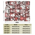 thumbnail image 4 of Cozy Warm Plush Throw My Hero Academia Kirishima Collage Fluffy Blanket for Bed Couch Living Room 60"x50", 4 of 8