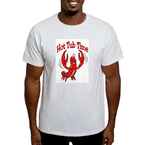 CafePress - Crawfish Hot Tub Light T Shirt - Men's Classic Graphic T-Shirt