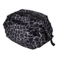 thumbnail image 2 of Stylish Reusable Shopping Bag Oxford Cloth Portable Foldable High Capacity Shoulder Bag Waterproof ToteBlack Leopard Print, 2 of 8