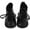 Black, variant on MRLESS 1 Pair of Doll Dressing Boots Doll PU Boots Miniature 18-inch Doll Shoes